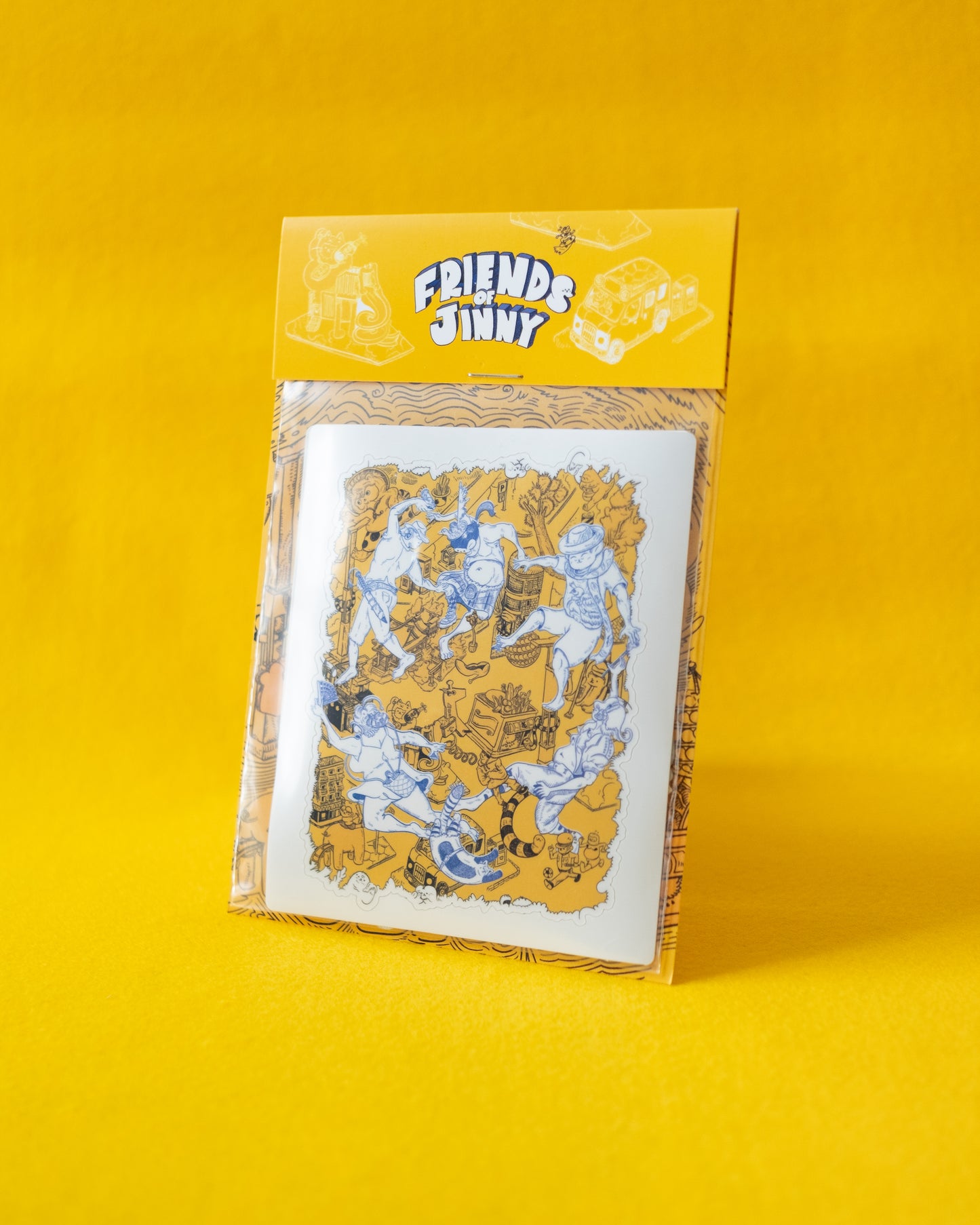 "Friends of Jinny" | Mistery Sticker Pack (ステッカーパック)