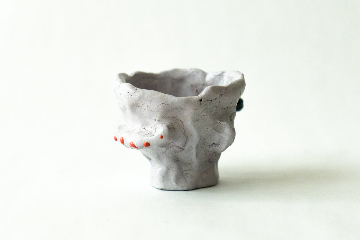 Memory Foam ochoko sake cups by Onree, showing different colours and irregular forms — additional view 5