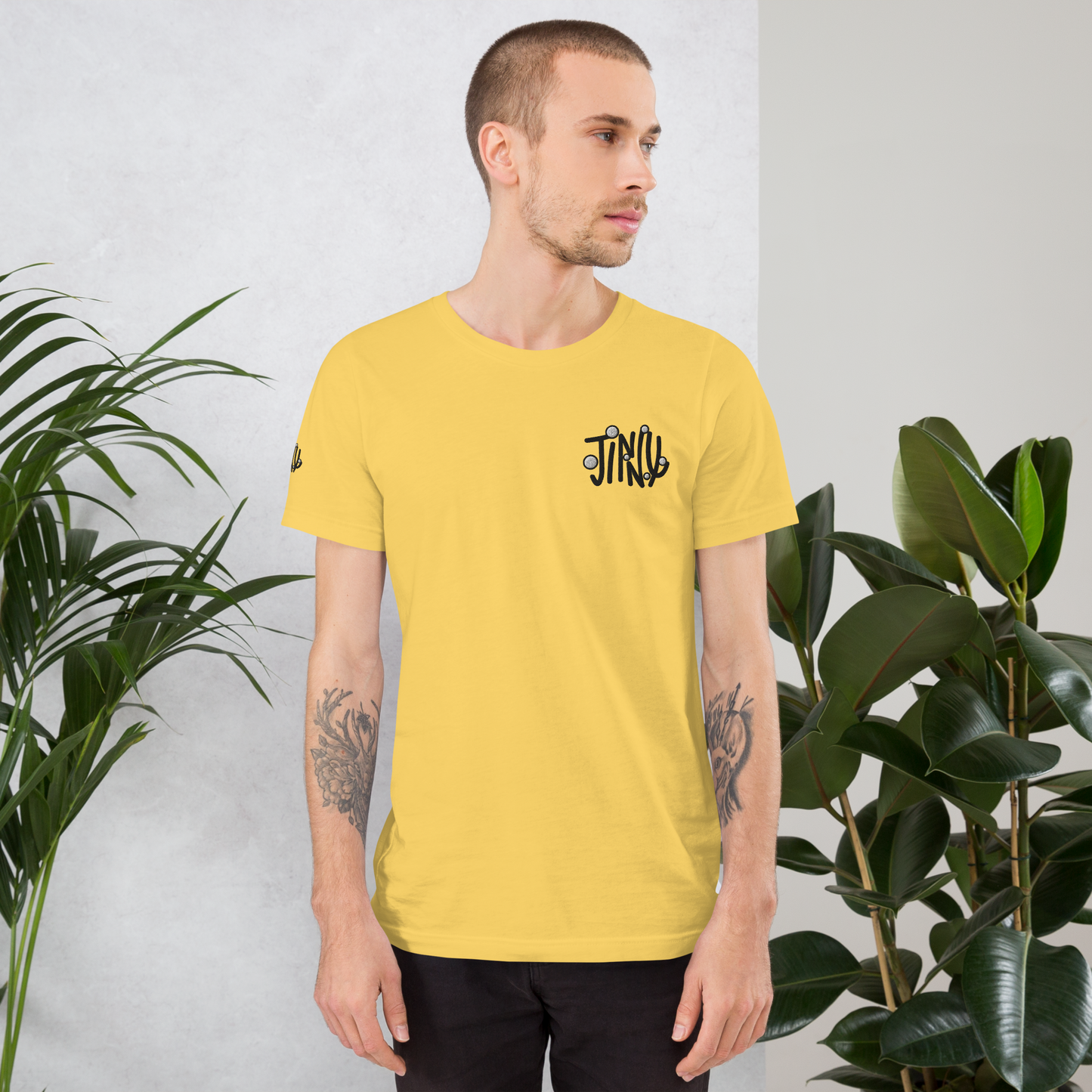 Jinny Street Gallery "Ever-yellow" Unisex T-shirt