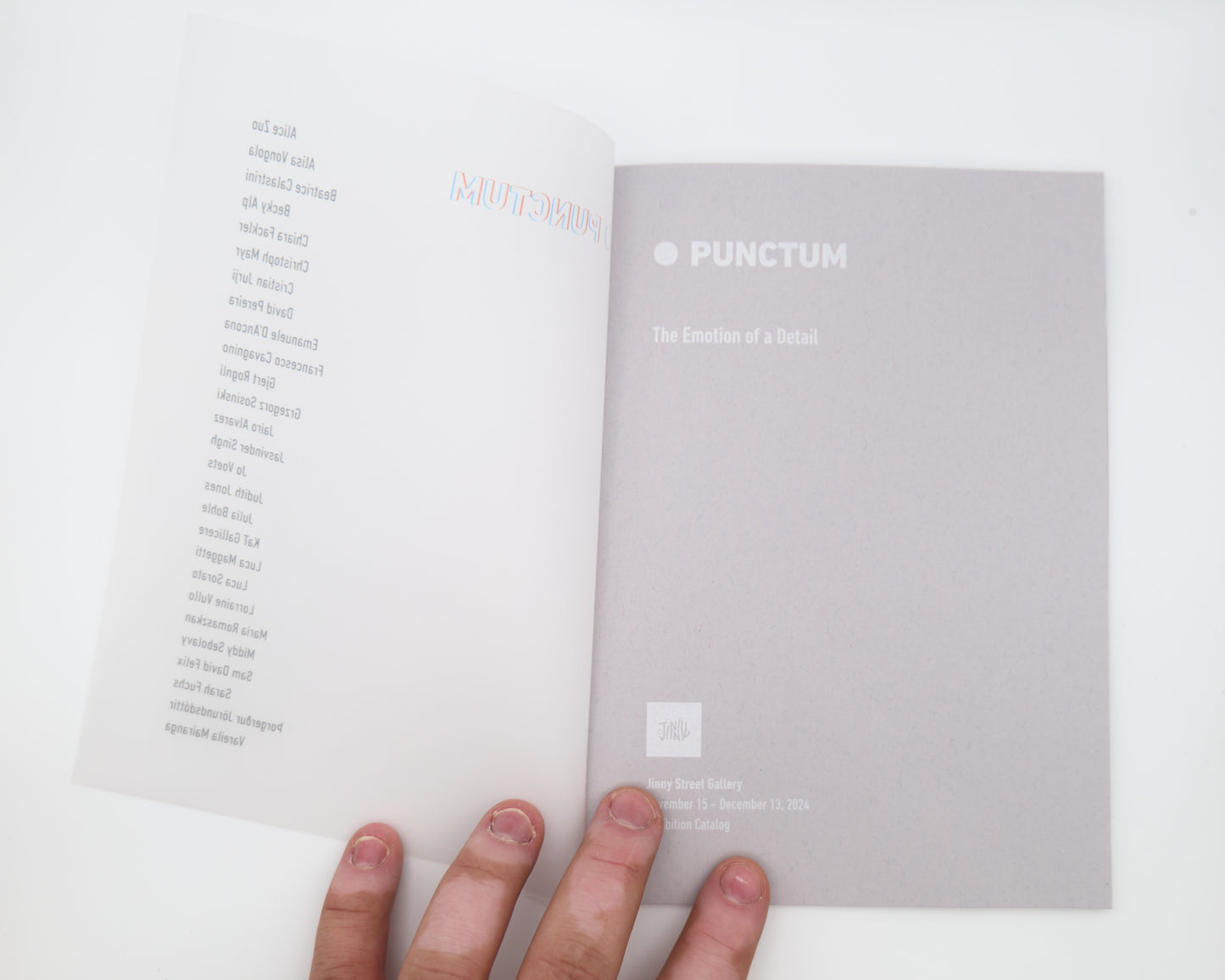 Punctum Exhibition Catalogue