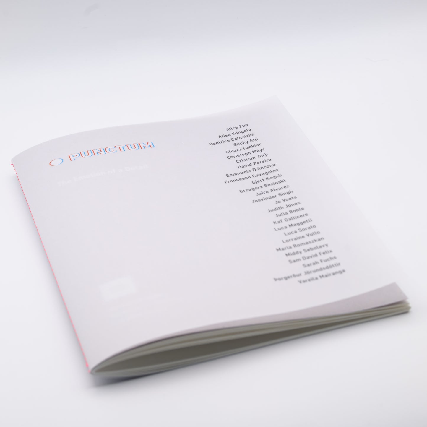 Punctum Exhibition Catalogue