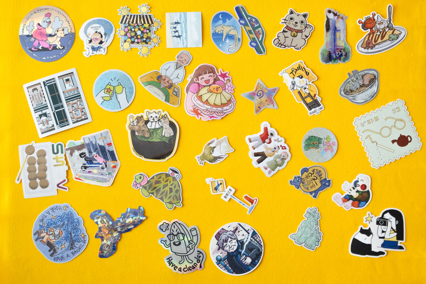 "Friends of Jinny" | Mistery Sticker Pack (ステッカーパック)