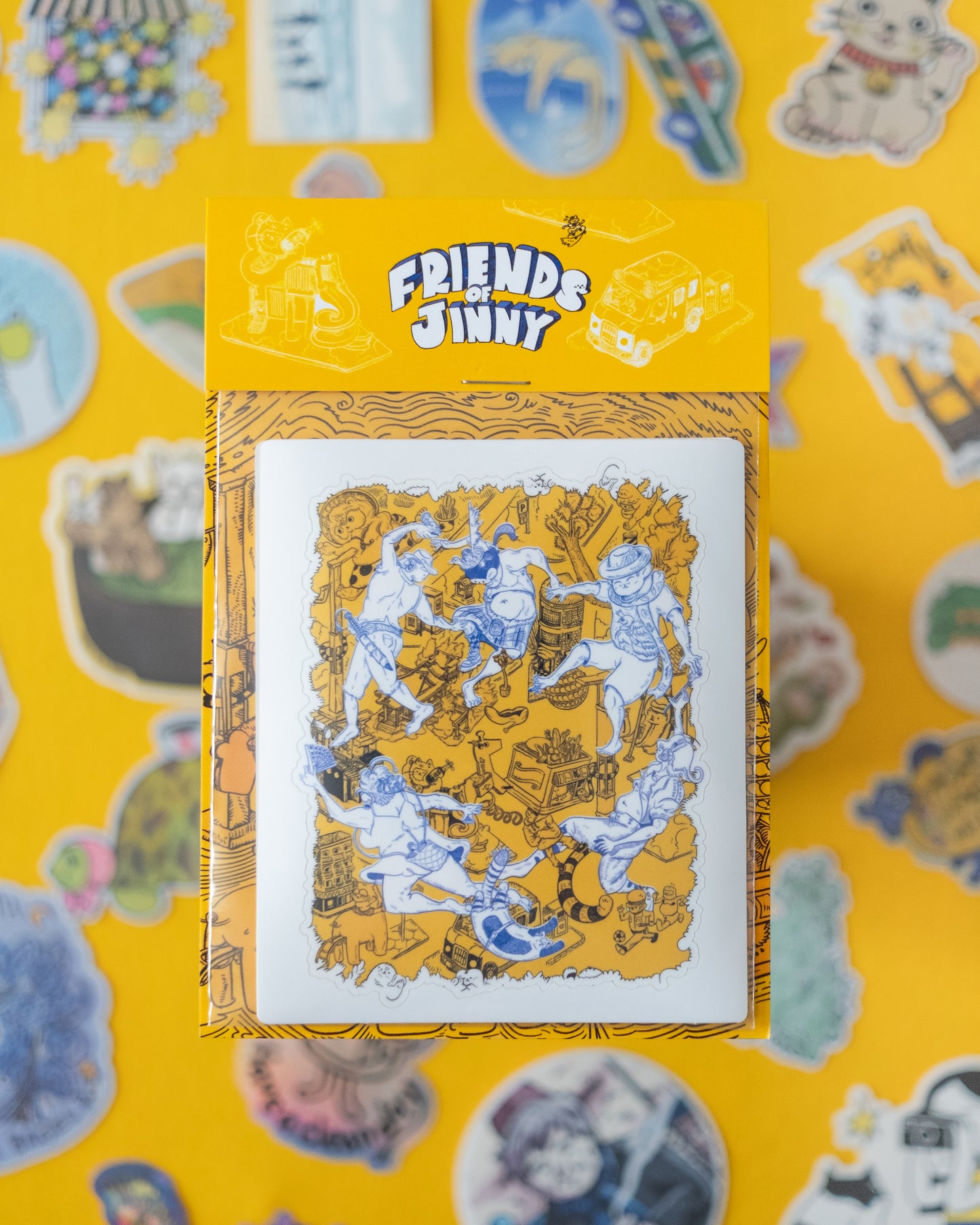 "Friends of Jinny" | Mistery Sticker Pack (ステッカーパック)